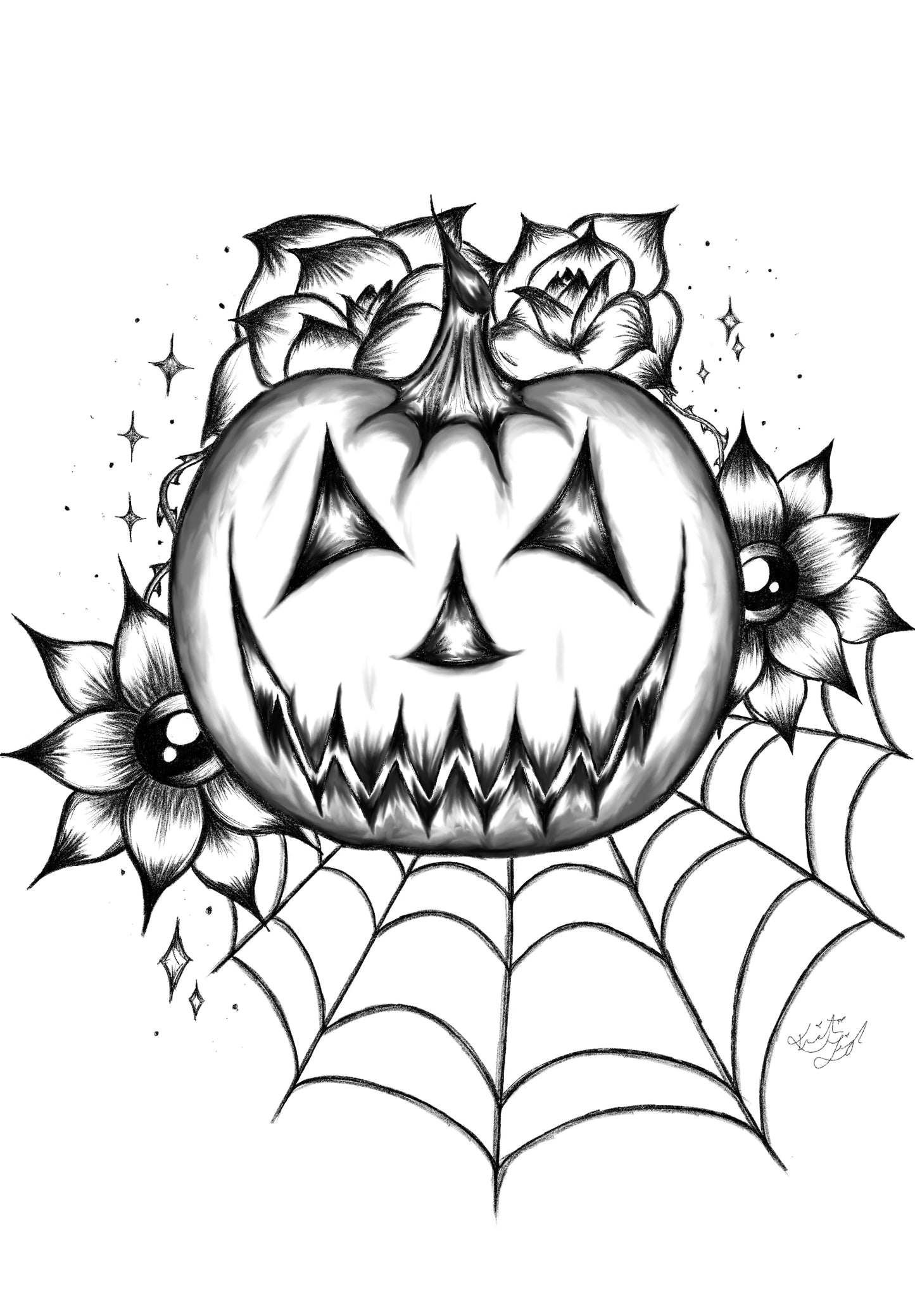 Inked in Shadows: The Print Collection