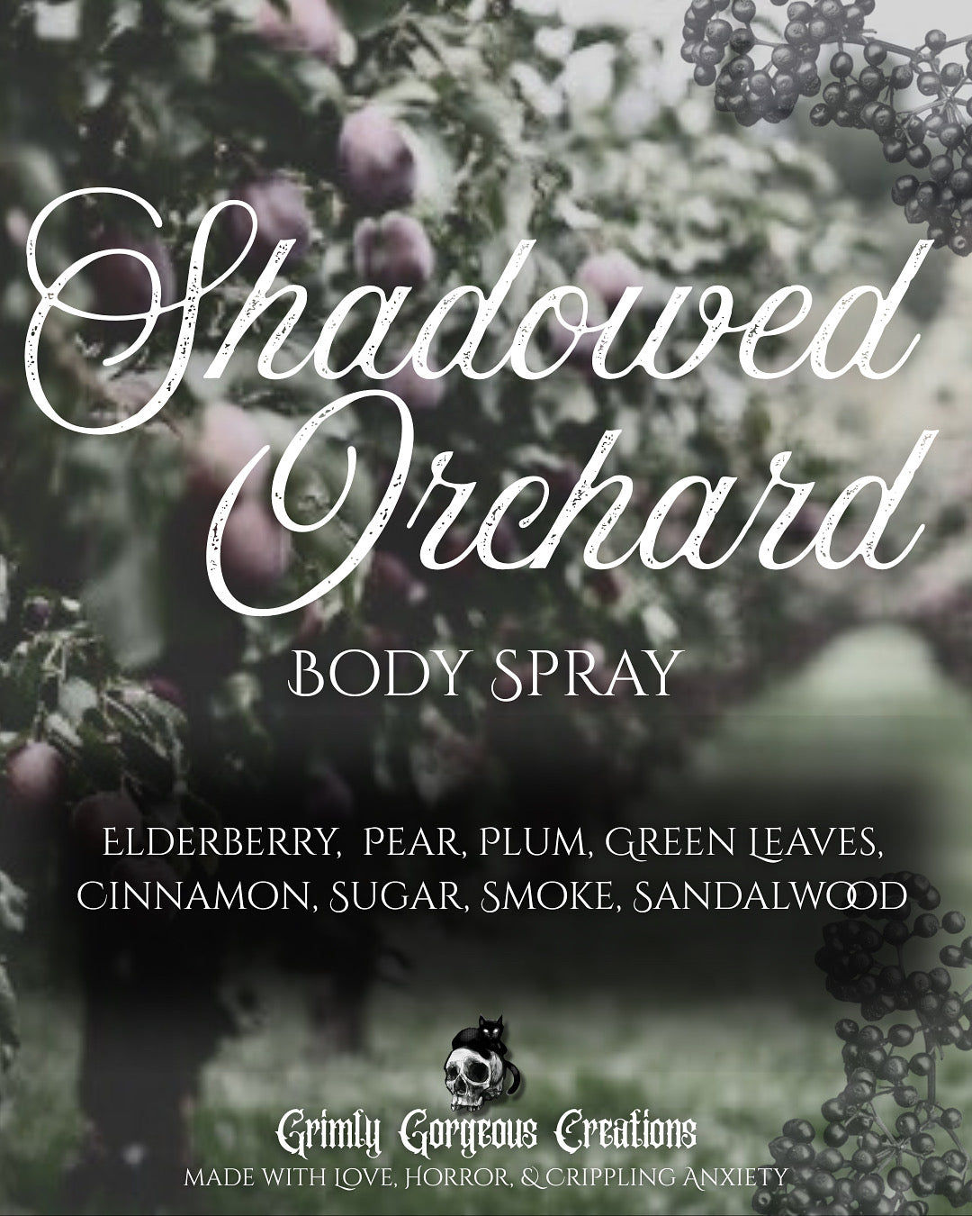 Shadowed Orchard Body Spray