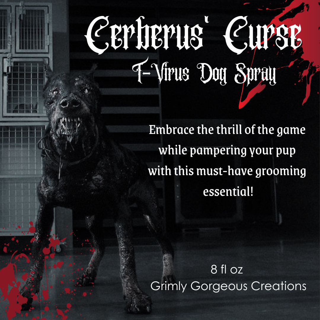 Cerberus' Curse T-Virus In Between Bathes Dog Spray