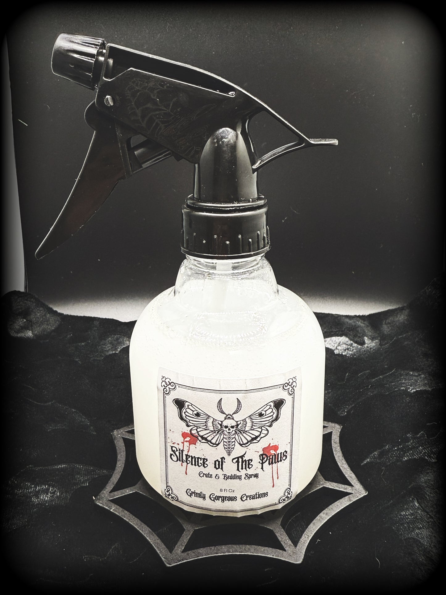 Silence of the Paws Crate and Bedding Spray