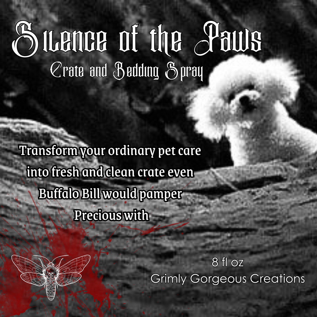 Silence of the Paws Crate and Bedding Spray